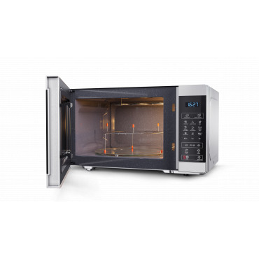 Sharp Microwave Oven with Grill YC-MG81E-S Free standing, 900 W, Grill, Silver