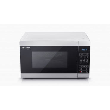 Sharp Microwave Oven with Grill YC-MG81E-S Free standing, 900 W, Grill, Silver