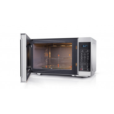 Sharp Microwave Oven with Grill YC-MG81E-S Free standing, 900 W, Grill, Silver