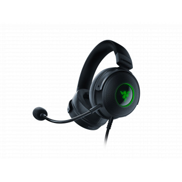 Razer Gaming Headset Kraken V3 Hypersense Built-in microphone, Black, Wired, Noice canceling