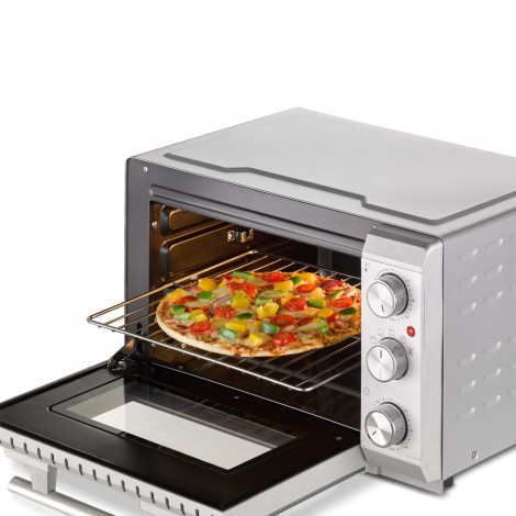 Caso Compact oven TO 20 SilverStyle 20 L, Electric, Easy Clean, Manual, Height 27 cm, Width 45 cm, Silver