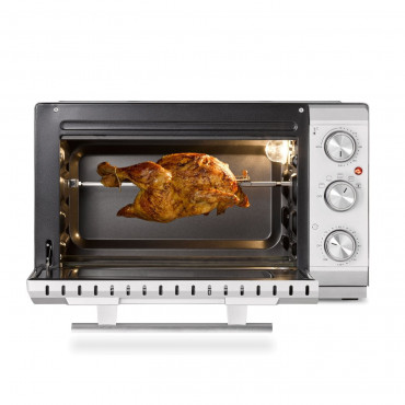 Caso Compact oven TO 20 SilverStyle 20 L, Electric, Easy Clean, Manual, Height 27 cm, Width 45 cm, Silver