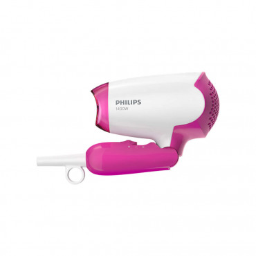 Philips Hair Dryer BHD003/00 1400 W, Number of temperature settings 2, White/Pink