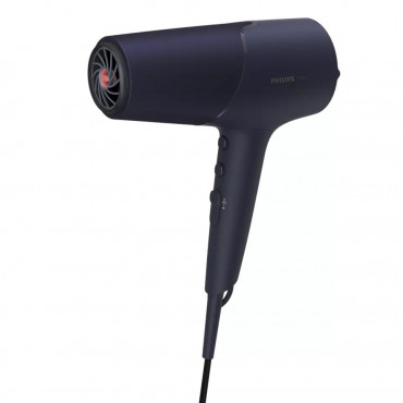Philips Hair Dryer BHD510/00 2300 W, Number of temperature settings 3, Ionic function, Diffuser nozzle, Blue and metal