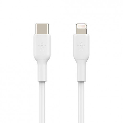 Belkin BOOST CHARGE CAA003bt1MWH USB-C to Lightning, 1 m, White