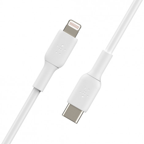 Belkin BOOST CHARGE CAA003bt1MWH USB-C to Lightning, 1 m, White