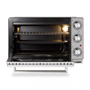 Caso Compact oven TO 26 SilverStyle 26 L, Electric, Easy Clean, Manual, Height 30 cm, Width 48 cm, Silver