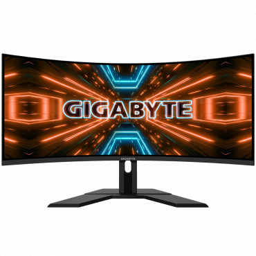 Gigabyte Gaming Monitor G34WQC A 34 ", VA, QHD, 3440 x 1440 pixels, 21:9, 1 ms, 350 cd/m , Black, HDMI ports quantity 2, 144 Hz