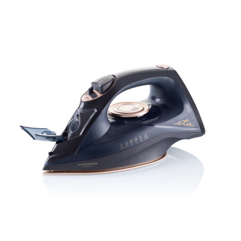 ETA Iron Kiara ETA127690000 Cordless Steam Iron, 2200 W, Water tank capacity 220 ml, Continuous steam 40 g/min, Black