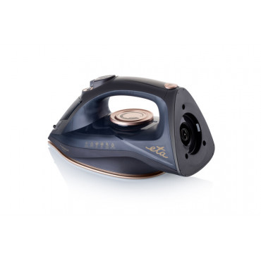 ETA Iron Kiara ETA127690000 Cordless Steam Iron, 2200 W, Water tank capacity 220 ml, Continuous steam 40 g/min, Black