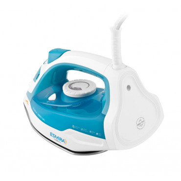 ETA Iron Esmira ETA027390000 Steam Iron, 2200 W, Water tank capacity 380 ml, Continuous steam 40 g/min, Turquoise