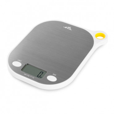 ETA Kitchen scales Grami ETA377790000 Maximum weight (capacity) 8 kg, Graduation 1 g, Display type LCD, White/Stainless steel