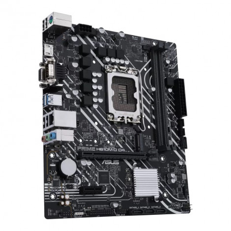 Asus PRIME H610M-D D4 Processor family Intel, Processor socket LGA1700, DDR4 DIMM, Memory slots 2, Supported hard disk drive int