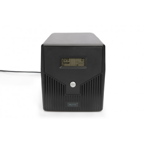 Digitus Line-Interactive UPS DN-170076, 2000VA/1200W 12V/9Ah x2 battery, 4x CEE 7/7, USB, RS232, RJ45,LCD, Simulated sine wave, 