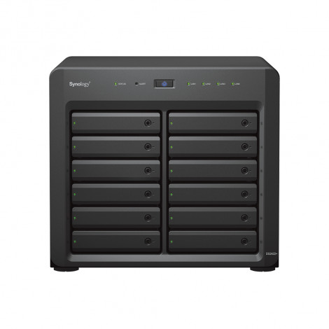 Synology Tower NAS DS2422+ Up to 12 HDD/SSD Hot-Swap, Ryzen V1500B Quad Core, Processor frequency 2.2 GHz, 4 GB, DDR4, RAID 0,1,