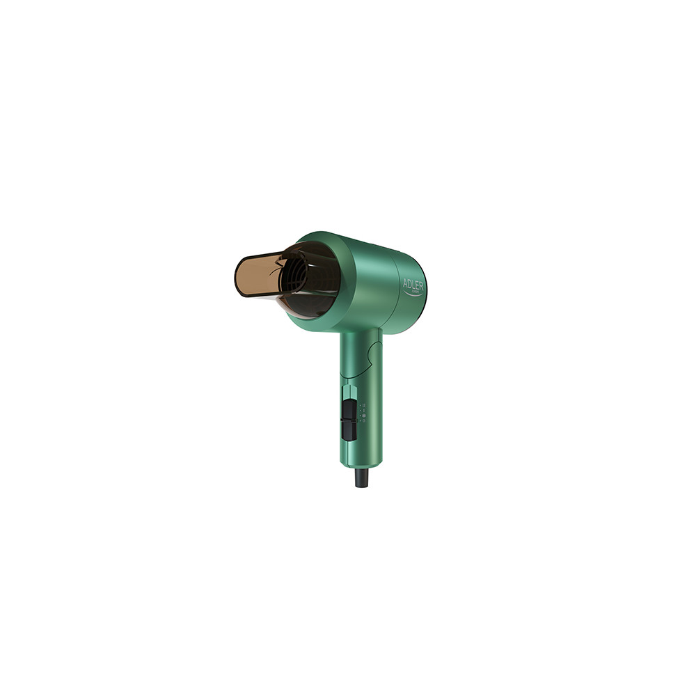 Adler Hair Dryer AD 2265 1100 W, Number of temperature settings 2, Green