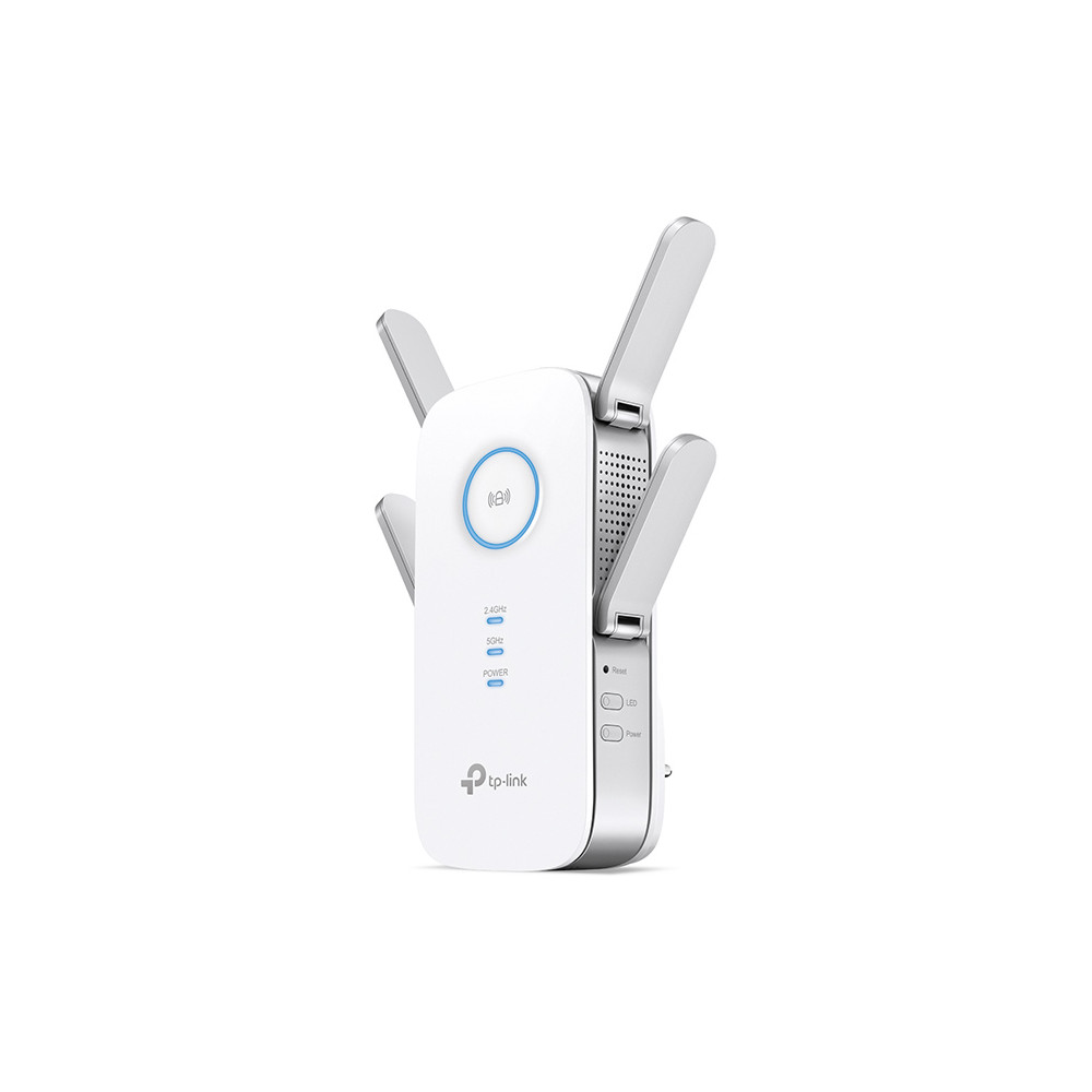 TP-LINK AC2600 Wi-Fi Range Extender RE650 802.11ac, 2.4GHz/5GHz, 800+1733 Mbit/s, 10/100/1000 Mbit/s, Ethernet LAN (RJ-45) ports