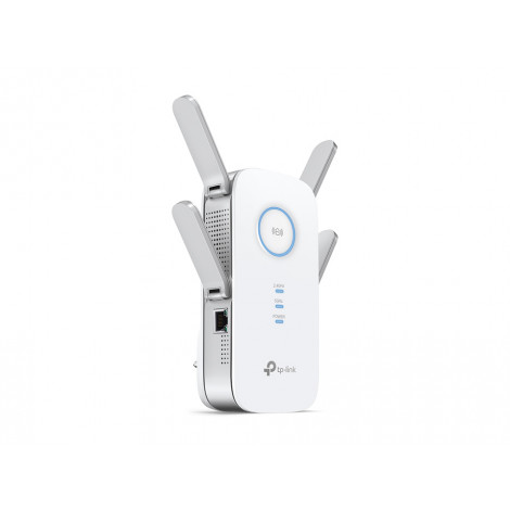 TP-LINK AC2600 Wi-Fi Range Extender RE650 802.11ac, 2.4GHz/5GHz, 800+1733 Mbit/s, 10/100/1000 Mbit/s, Ethernet LAN (RJ-45) ports