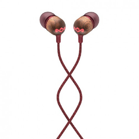 Marley Earbuds Smile Jamaica Built-in microphone, Wired, In-Ear, Red