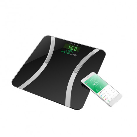 ETA Vital Body Personal scale ETA678090000 Body analyzer, Maximum weight (capacity) 180 kg, Accuracy 100 g, Body Mass Index (BMI