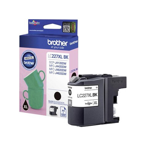 Brother LC-227XLBK Ink Cartridge, Black