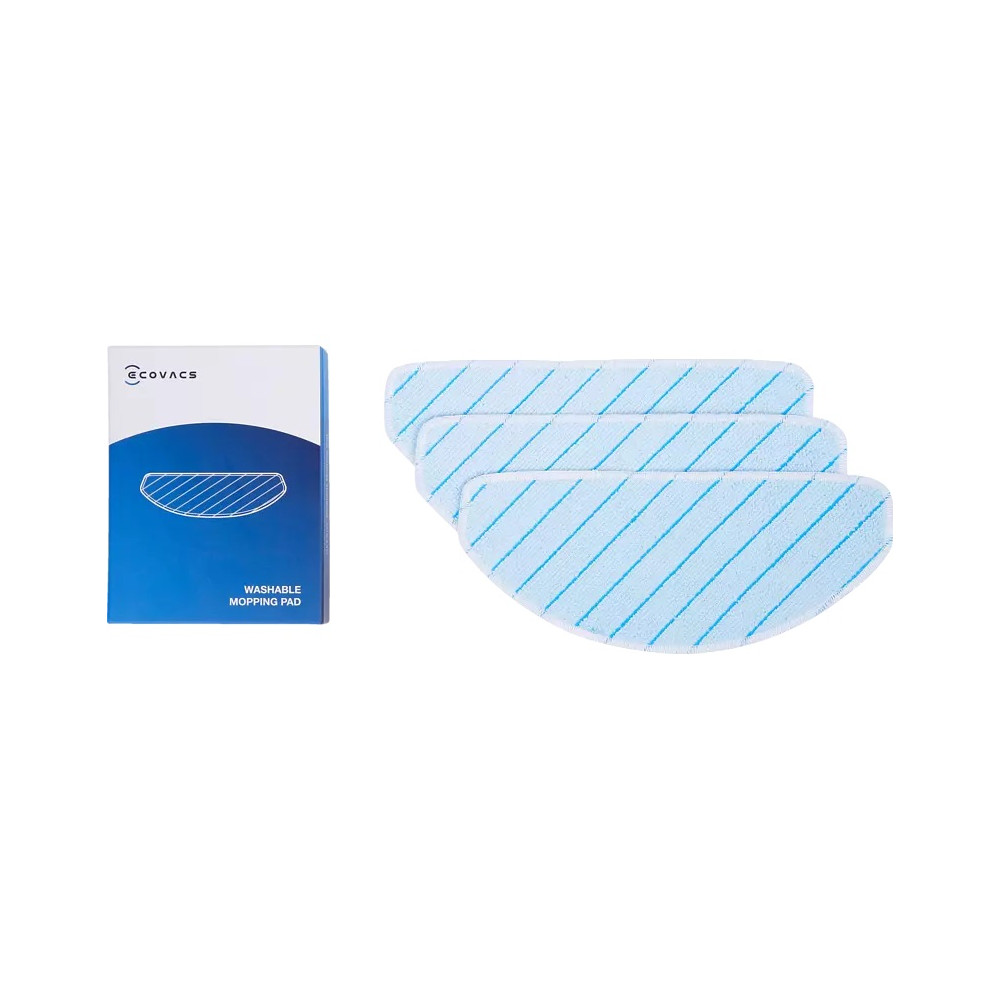 Ecovacs Washable Mopping Pad 3 pc(s), Blue, For DEEBOT T8/T9, OZMO Pro/OZMO Pro 2.0