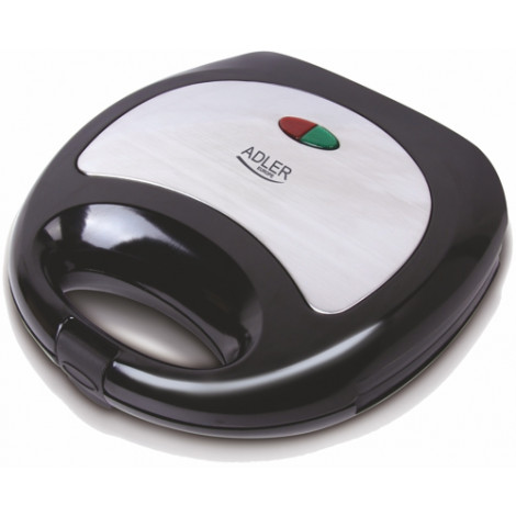 Adler Sandwich maker AD 3015 750 W, Number of plates 1, Number of pastry 2, Black