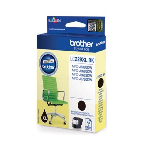 Brother LC-229XLBK Ink Cartridge, Black