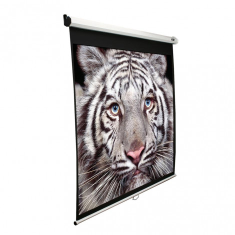 Elite Screens Manual Series M80NWV Diagonal 80 ", 4:3, Viewable screen width (W) 163 cm, White