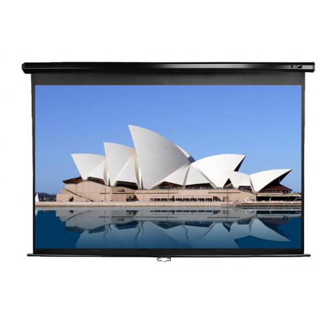 Elite Screens Manual Series M150UWH2 Diagonal 150 ", 16:9, Viewable screen width (W) 332 cm, Black