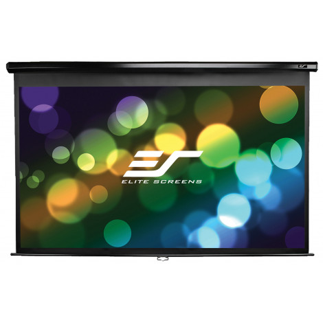 Elite Screens Manual Series M150UWH2 Diagonal 150 ", 16:9, Viewable screen width (W) 332 cm, Black