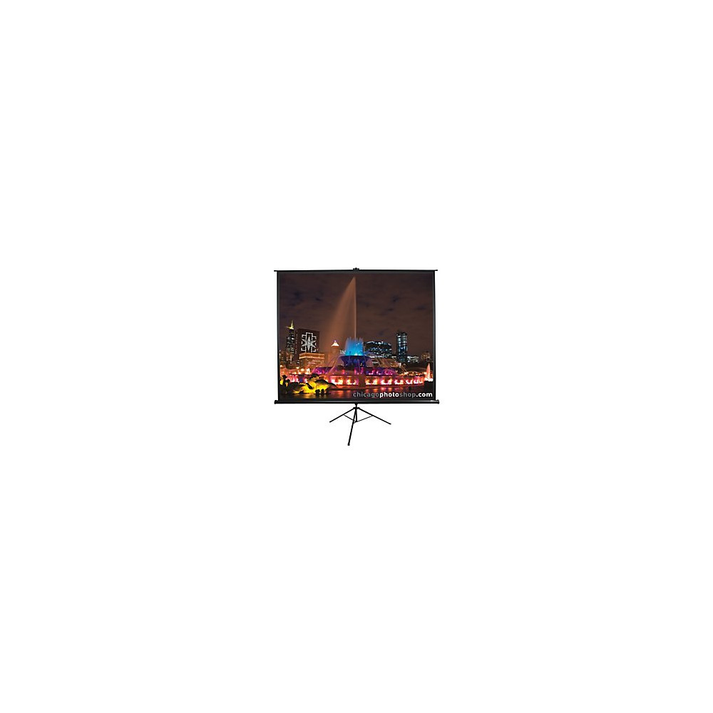 Elite Screens Tripod Series T113UWS1 Diagonal 113 ", 1:1, Viewable screen width (W) 203 cm, Black