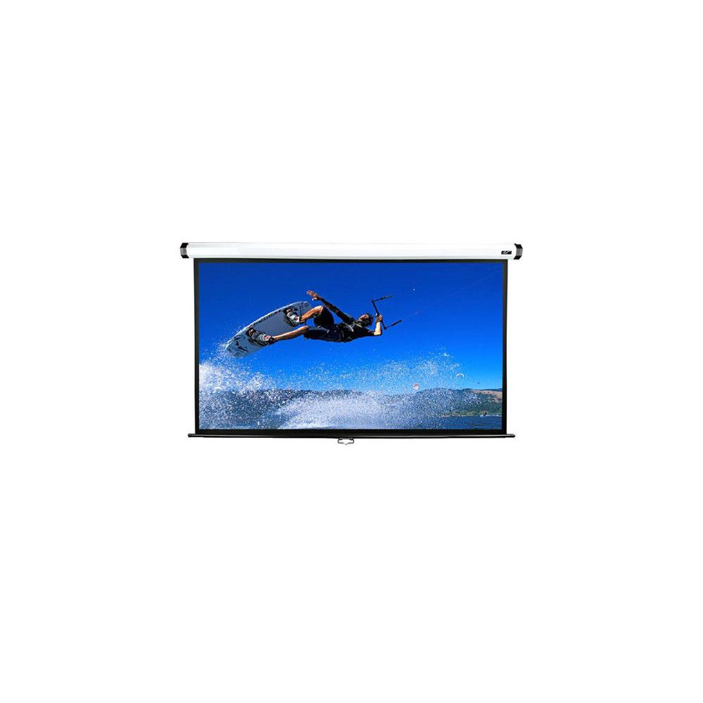 Elite Screens Manual Series M100XWH Diagonal 100 ", 16:9, Viewable screen width (W) 221 cm, White