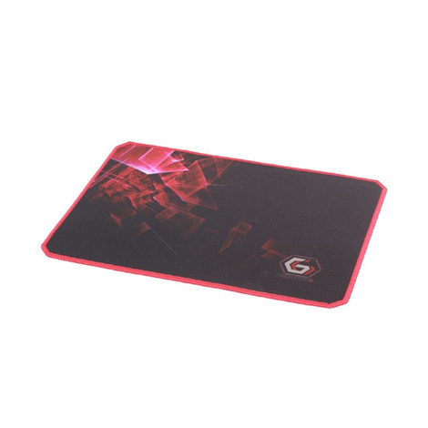 Gembird MP-GAMEPRO-L Gaming mouse pad PRO, Large Black/Red, 400 x 450 x 3 mm