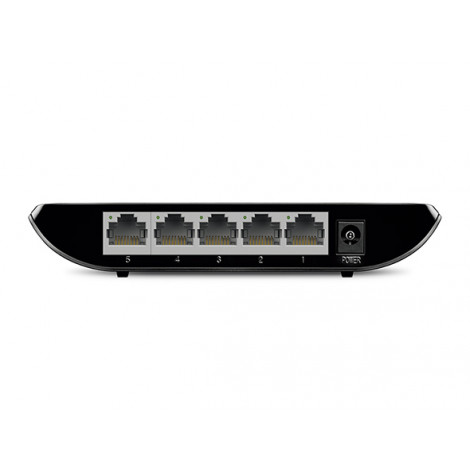 TP-LINK Switch TL-SG1005D Unmanaged, Desktop, 1 Gbps (RJ-45) ports quantity 5, Power supply type External, Plastic case