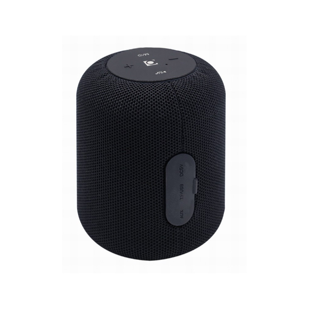 Gembird SPK-BT-15-BK Portable Bluetooth speaker, Wireless, 5 W, 1200 mAh, Black