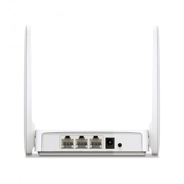 Mercusys Dual-Band Router AC10 802.11ac, 300+867 Mbit/s, 10/100 Mbit/s, Ethernet LAN (RJ-45) ports 2, Antenna type 4xFixed, Whit