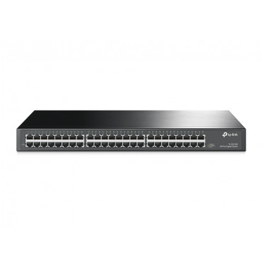 TP-LINK 48-Port Gigabit Rackmount Switch TL-SG1048 10/100/1000 Mbps (RJ-45), Unmanaged, Rack mountable, Ethernet LAN (RJ-45) por