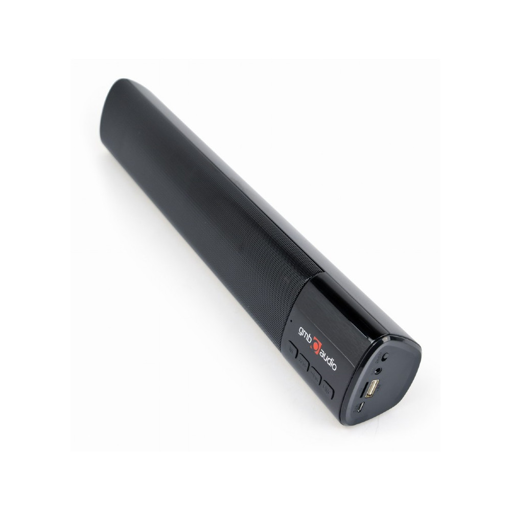 Gembird Bluetooth soundbar SPK-BT-BAR400-01 2 x 5 W, Bluetooth, Portable, Wireless connection, Black