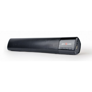 Gembird Bluetooth soundbar SPK-BT-BAR400-01 2 x 5 W, Bluetooth, Portable, Wireless connection, Black