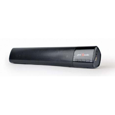 Gembird Bluetooth soundbar SPK-BT-BAR400-01 2 x 5 W, Bluetooth, Portable, Wireless connection, Black