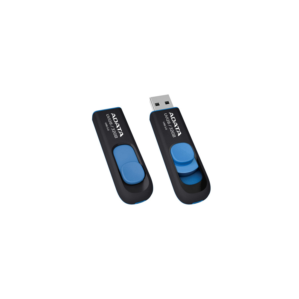 ADATA UV128 64 GB, USB 3.0, Black/Blue