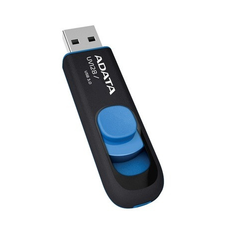 ADATA UV128 64 GB, USB 3.0, Black/Blue