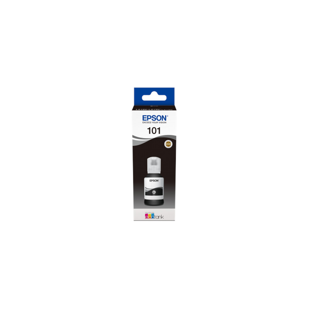 Epson 101 EcoTank BK Ink Bottle, Black