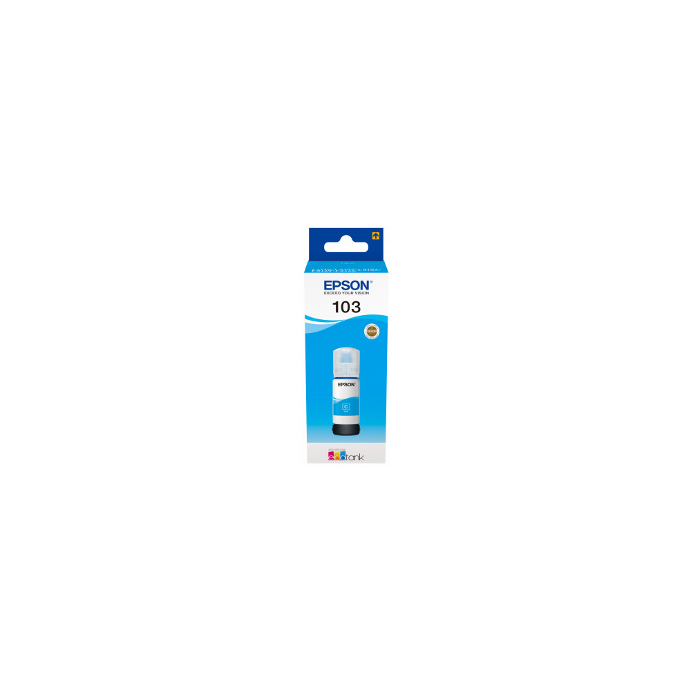 Epson 103 ECOTANK Ink Bottle, Cyan