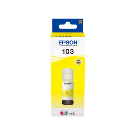 Epson 103 ECOTANK Ink Bottle, Yellow