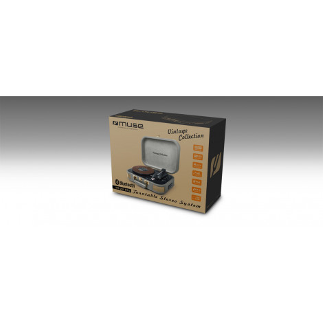 Muse Turntable Stereo System MT-201 BTG USB port, AUX in, 2x5 W
