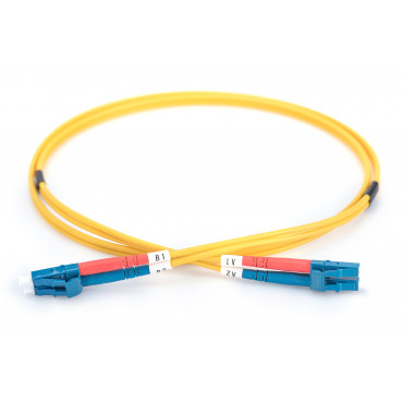 Digitus FO Patch Cord, Duplex, LC to LC SM OS2 09/125 , 1 m