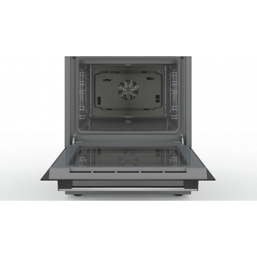 Bosch Cooker HKR39A250U Hob type Vitroceramic, Oven type Electric, Stainless steel, Width 60 cm, Electronic ignition, Grilling, 